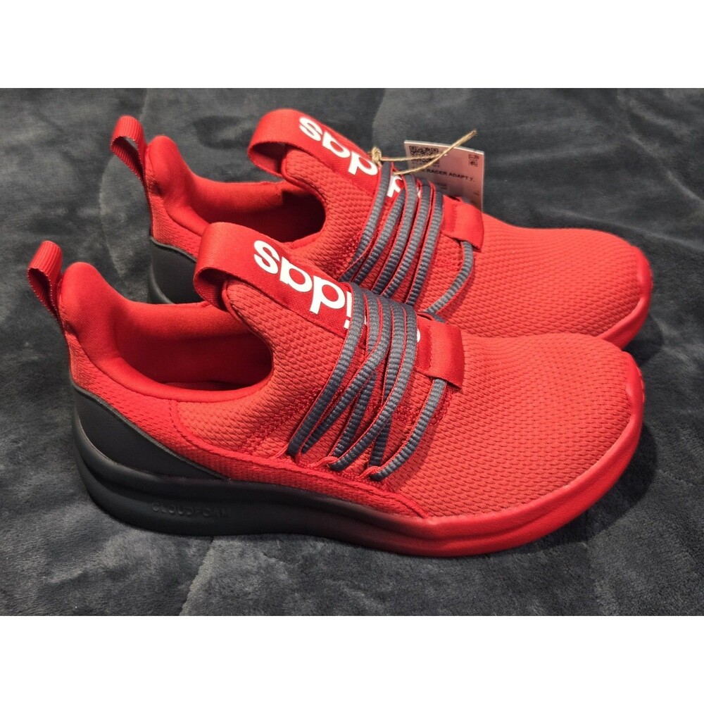 New ADIDAS Lite Racer Adapt 7.0 Shoes Kids Size 3.5